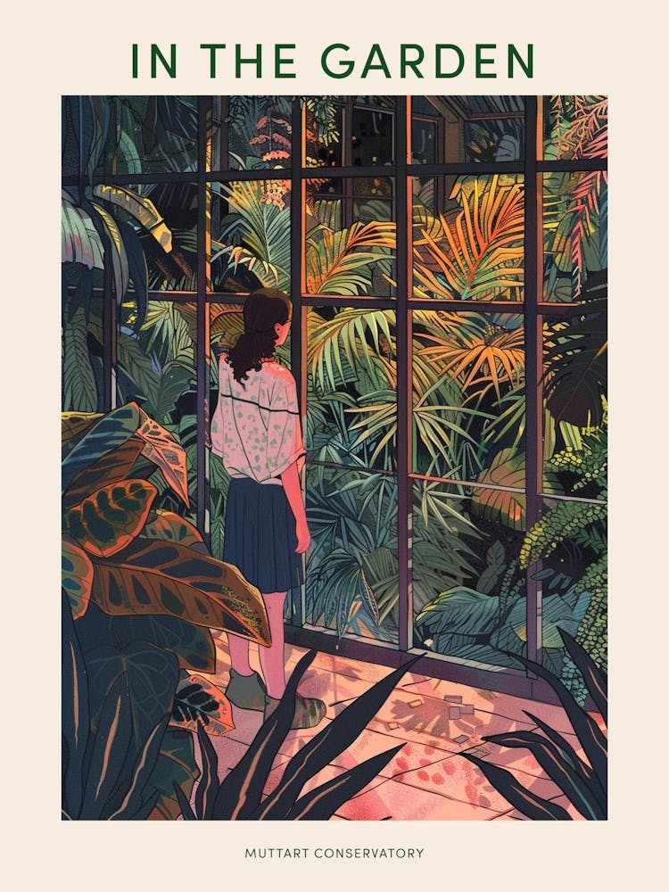In The Garden Poster Muttart Conservatory Canada 3