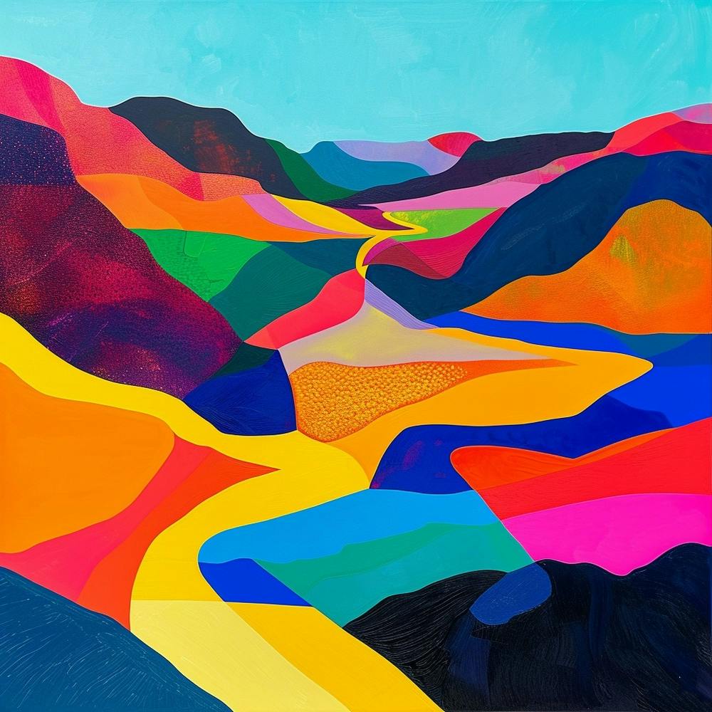 Abstract Travel Collection Kyrgyzstan 9