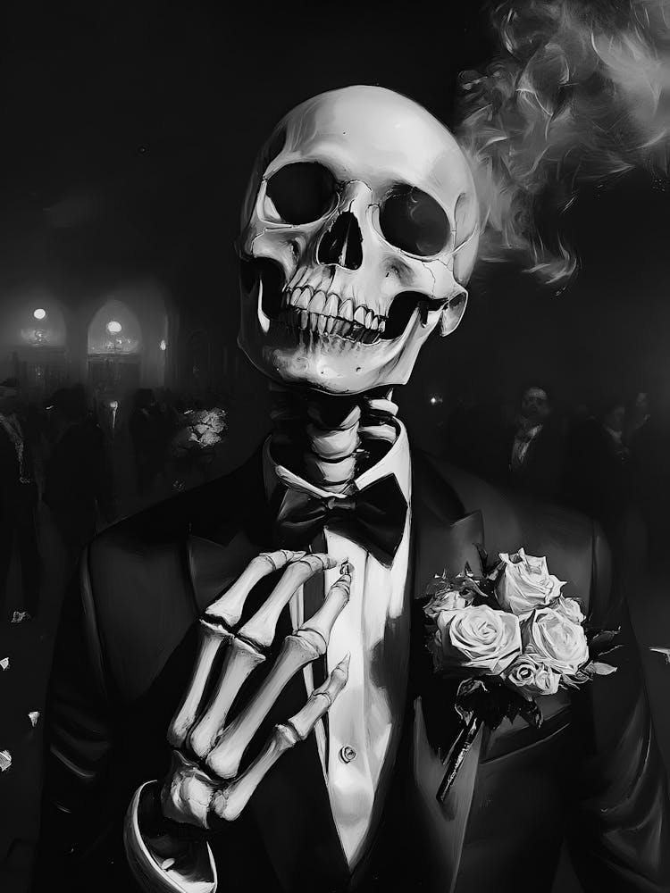 Skeleton In Tuxedo