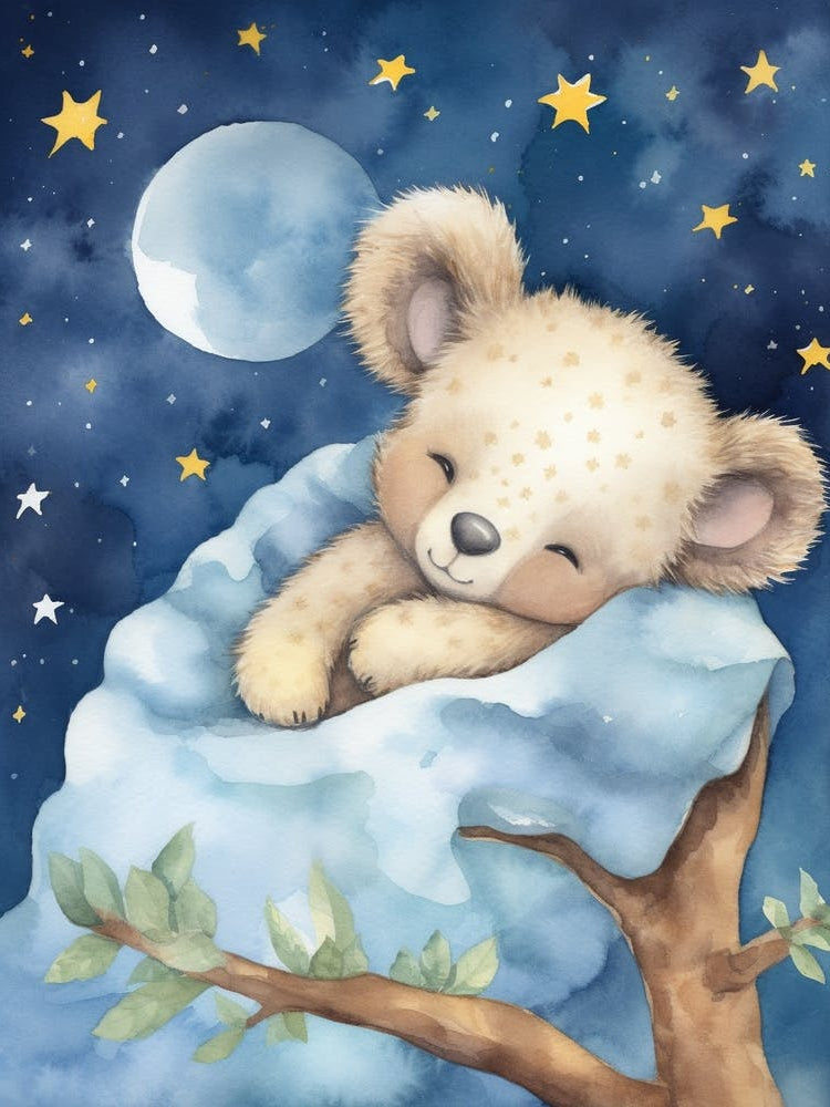 Baby Koala 1 Sleeping In The Clouds