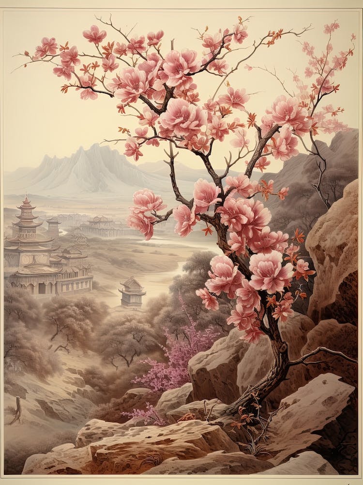 Plum Blossom Victorian Style 0