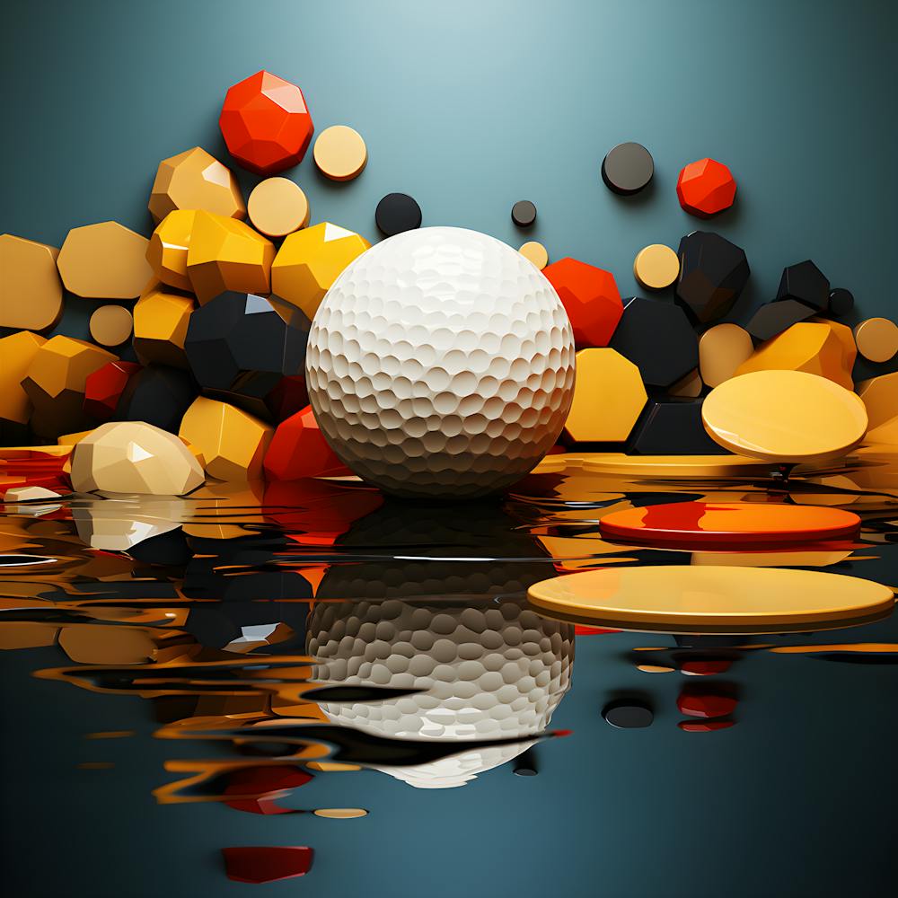 Golf Ball In Water