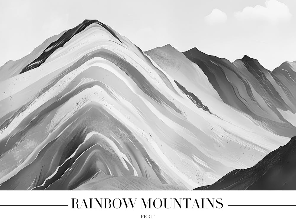 Rainbow Mountains
