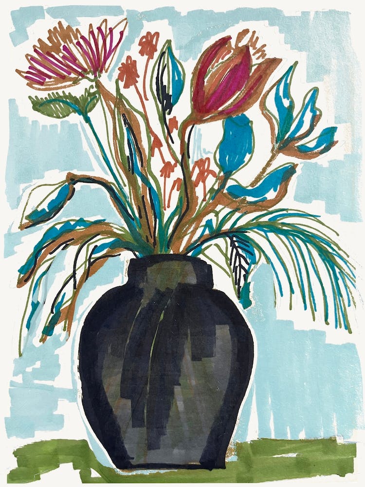 Flowers In A Vase 1