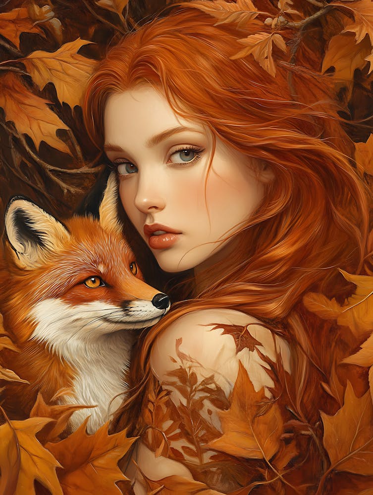 Fox And Girl 2