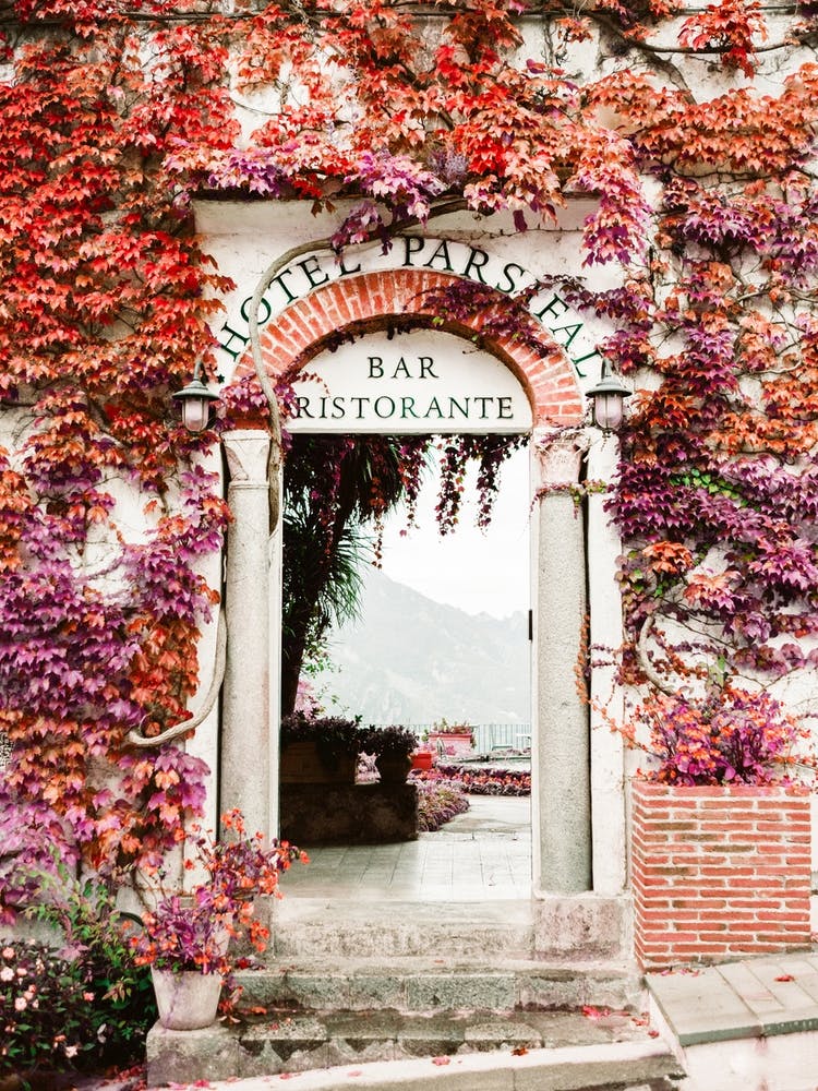 Autumn Colorsin The Hills Of Ravello Italy