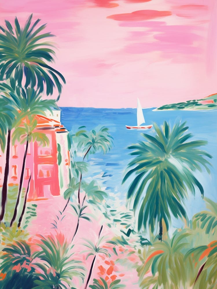 Côte D'Azur Painting