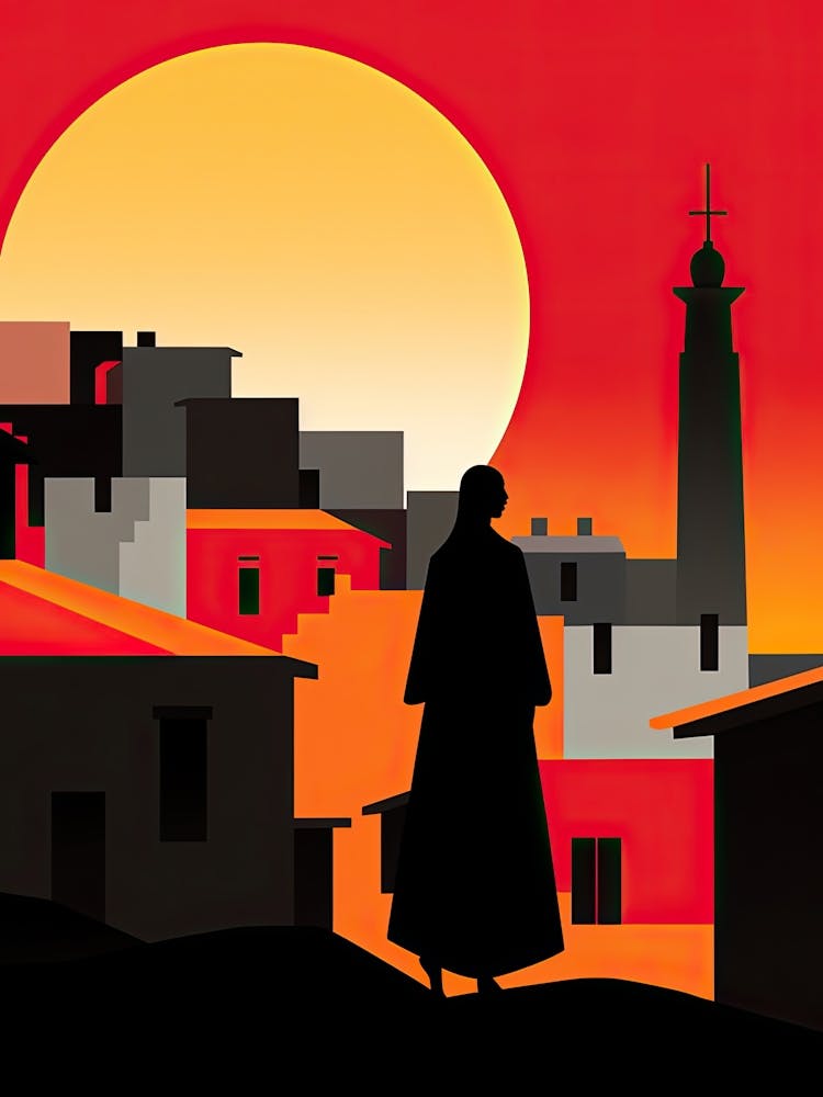 Zanzibar, Tanzania, Bold Outlines 2