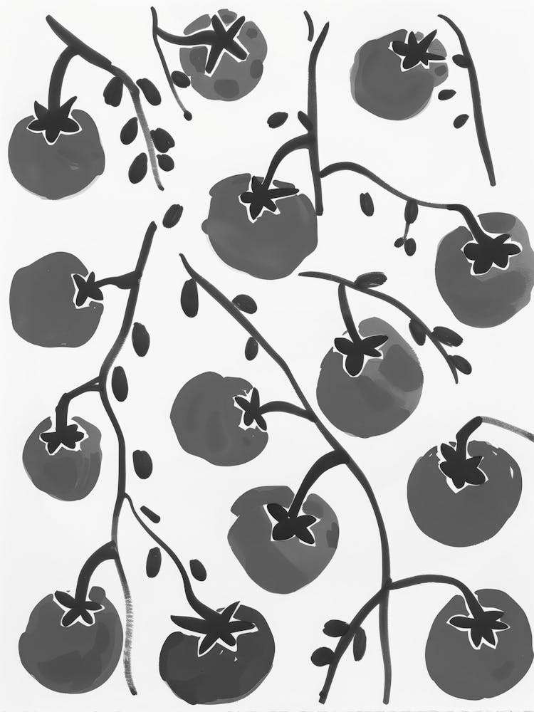 Black And White Tomatoes