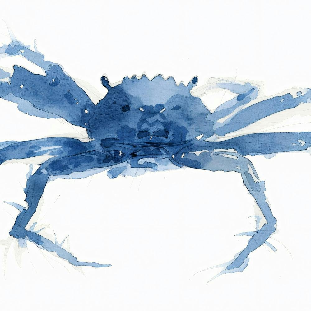 Blauer Krebs 1