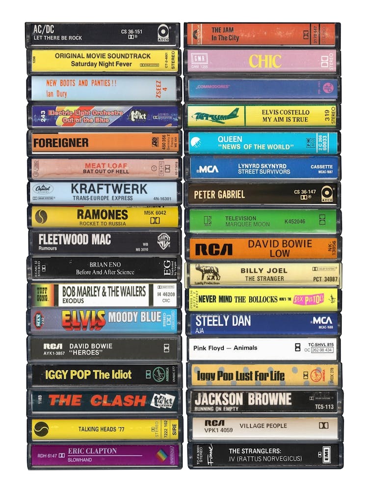 1977 Music - Cassette Print - Born in '77