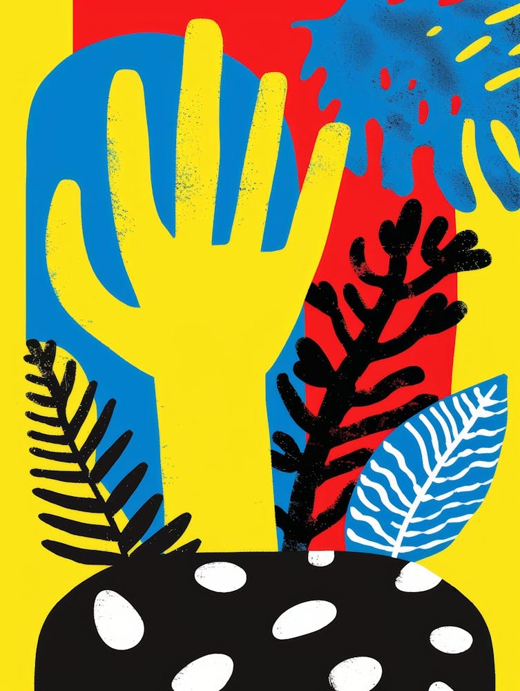 Hand In A Pot