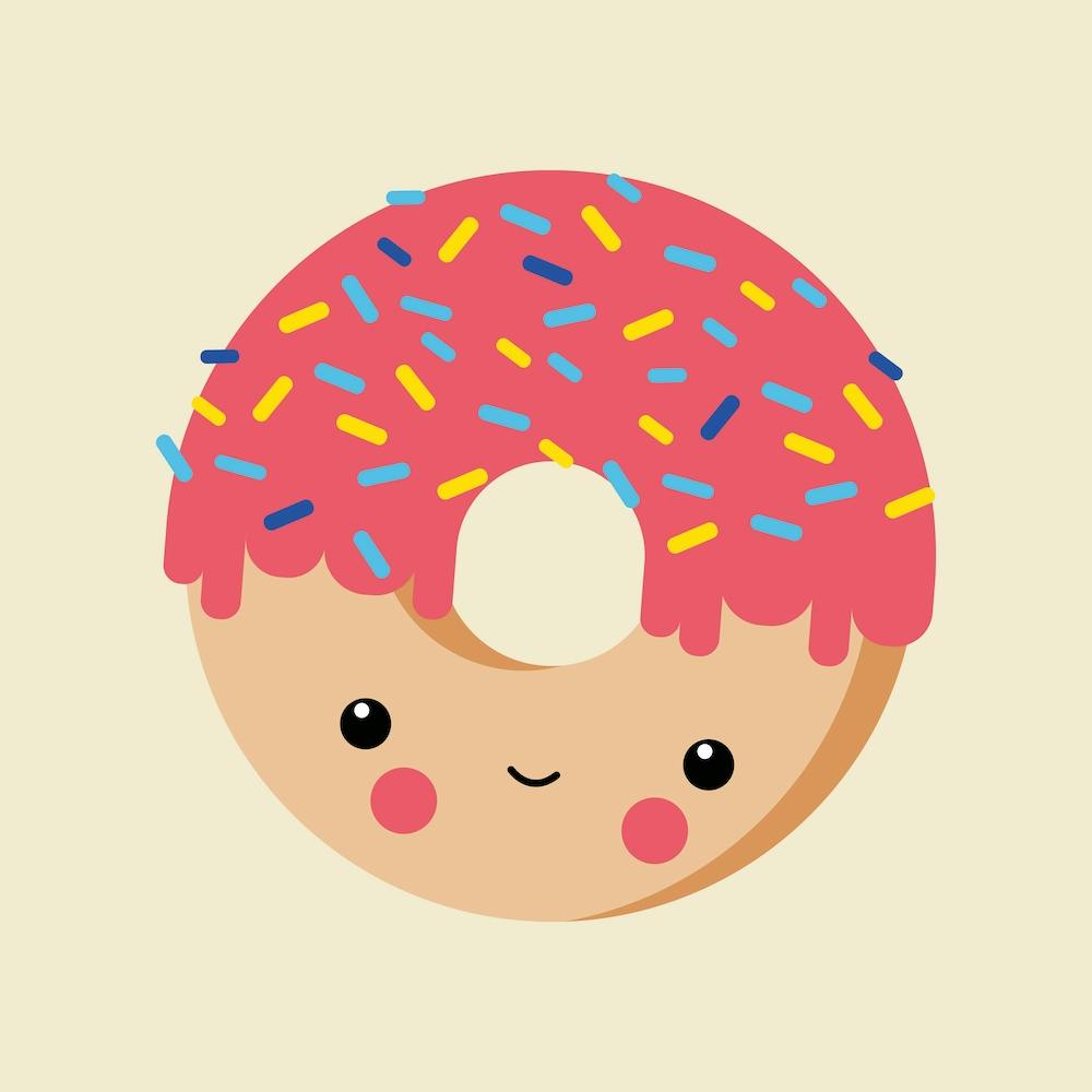 Nursery Kawaii Donut