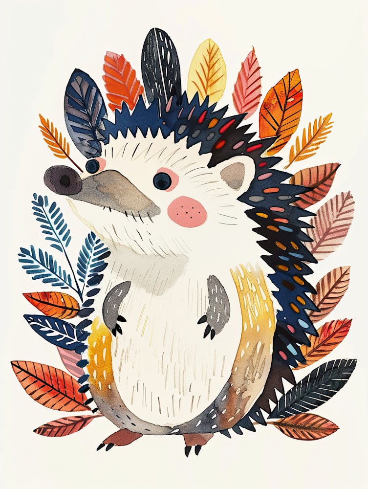 Precious Hedgehog Moments Children Prints & Kids Posters