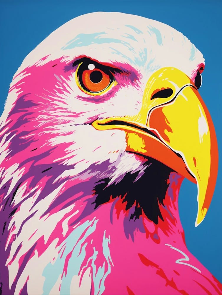 Andy Warhol Stil Vogel Albatros 4