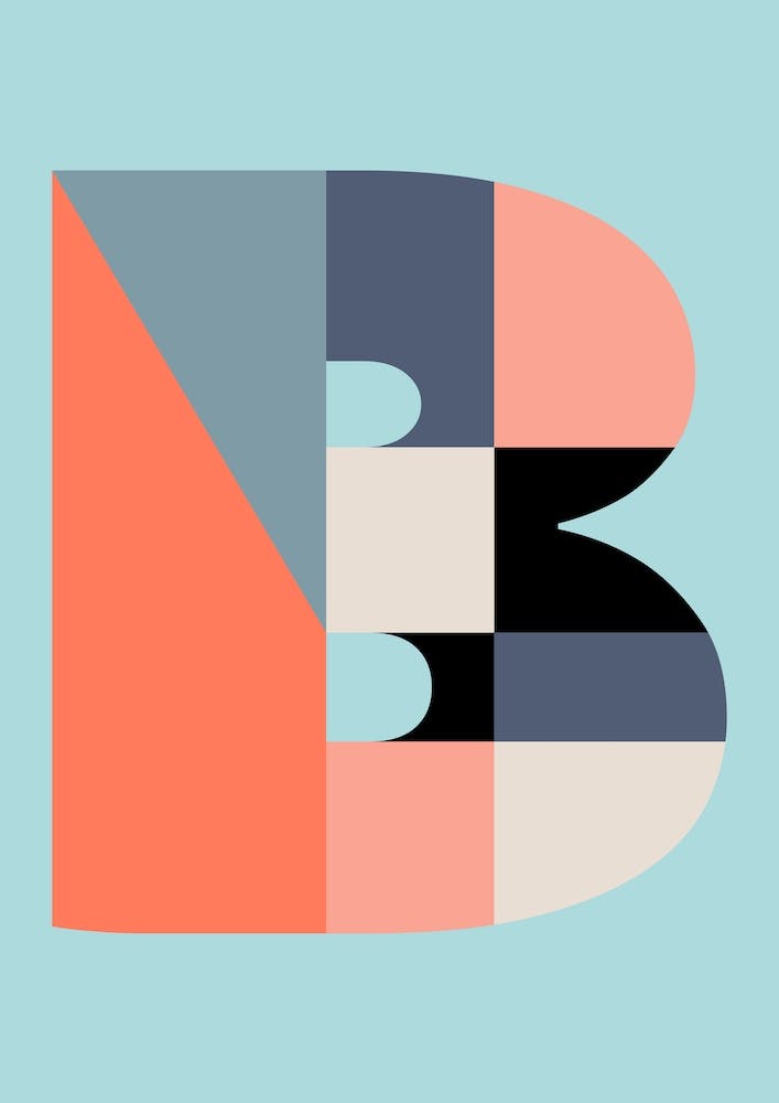 Letter B 