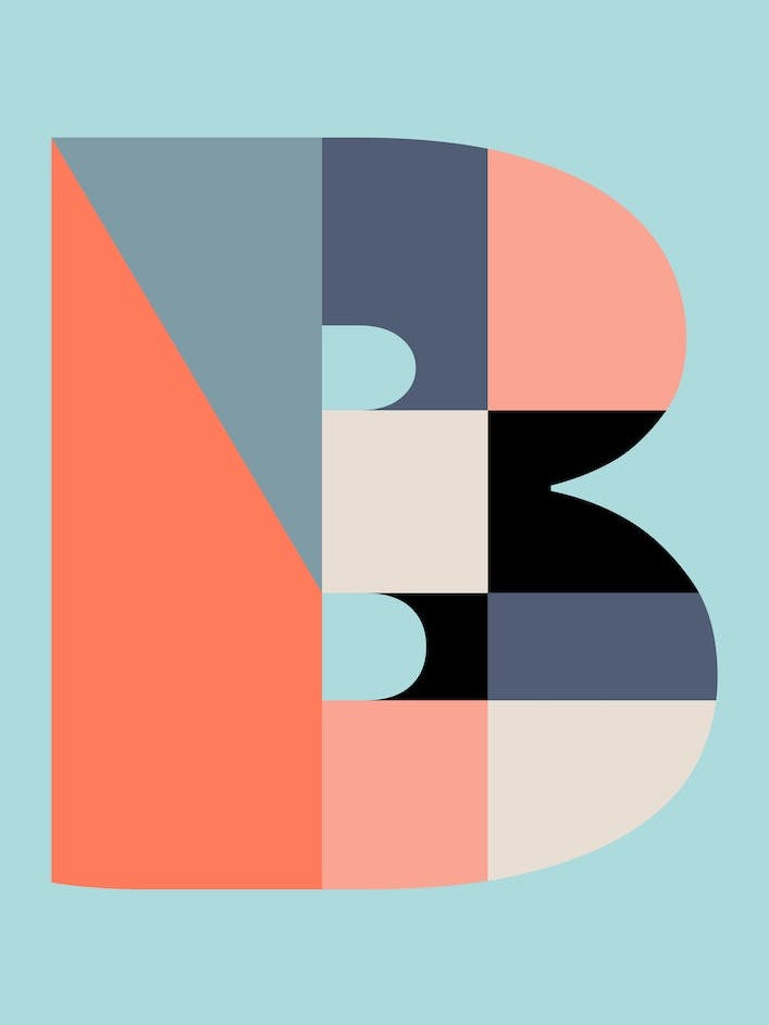 Letter B 