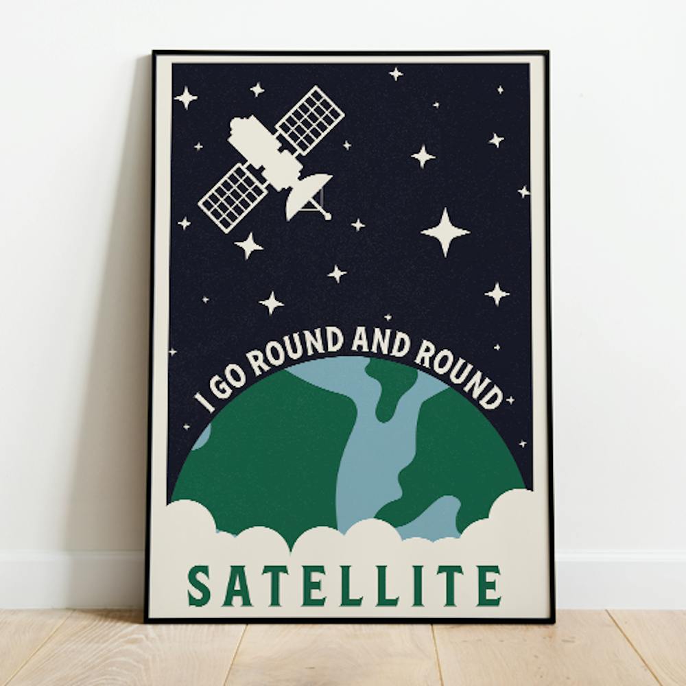 Satellite Print
