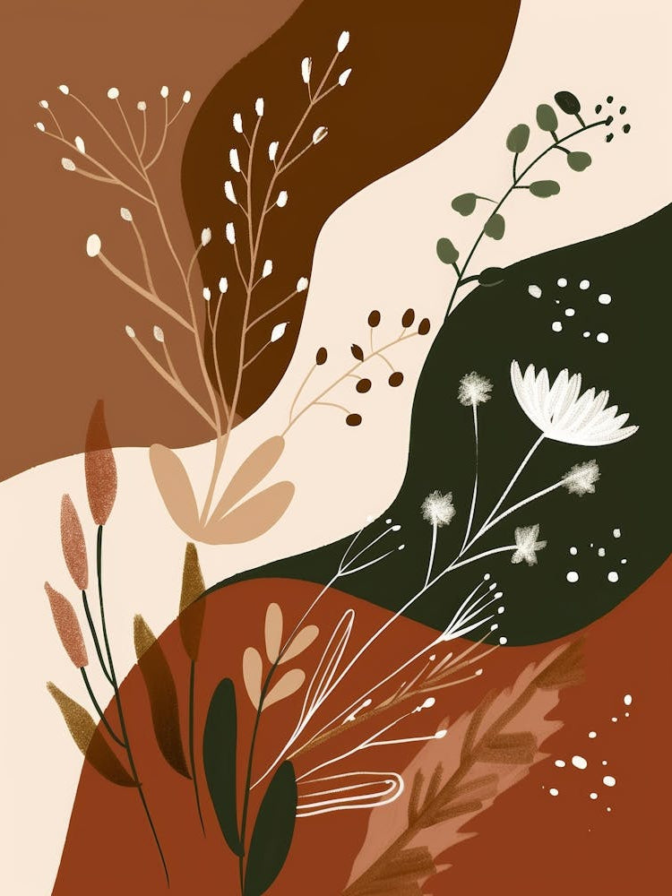 Abstract Floral Pattern 19