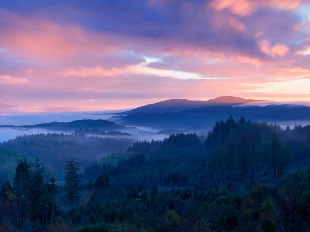 Sunrise In The Mountains 3