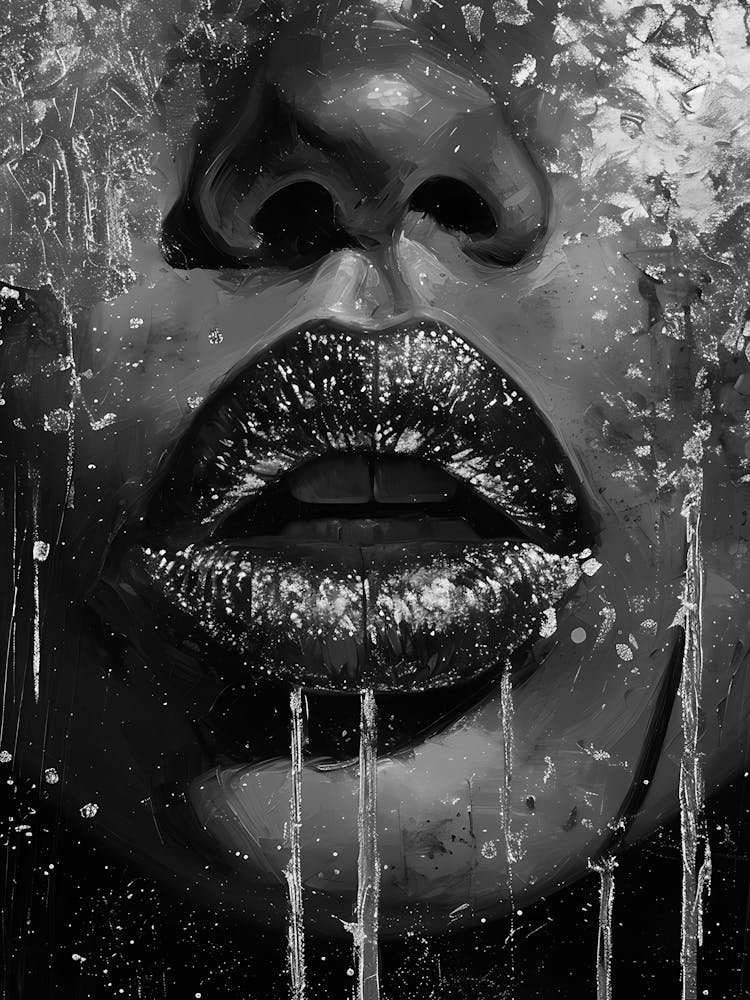 Black And White Painting 26