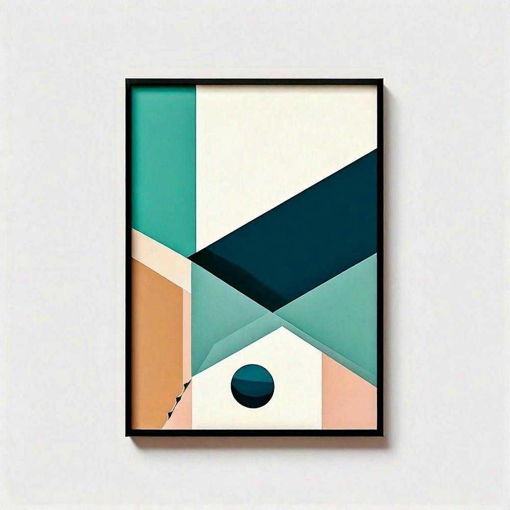 Abstract Geometric Print 1