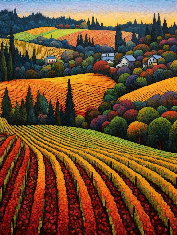 Woodinville Wine Country Fauvism 13