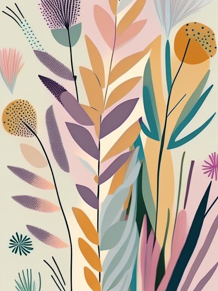 Gayfeather Wildflower Modern Muted Colours 2