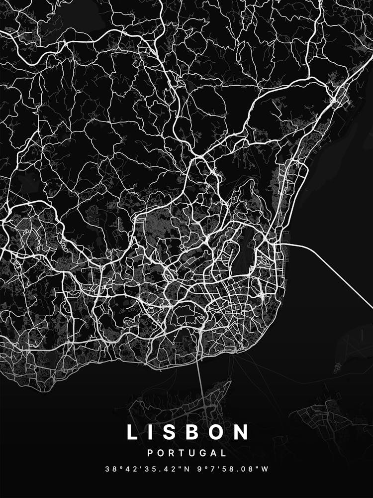 Lisbonne Portugal - Carte Noire