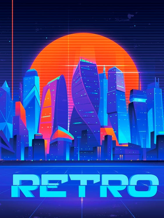 Synthwave Neon City - Retro