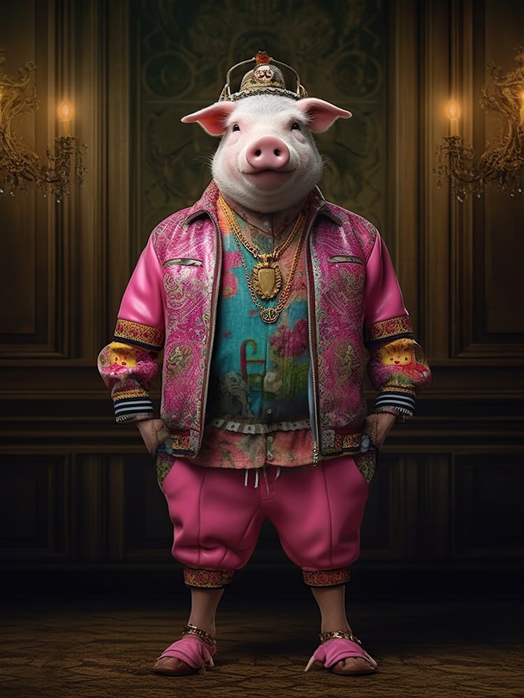 Pig In Pink 1