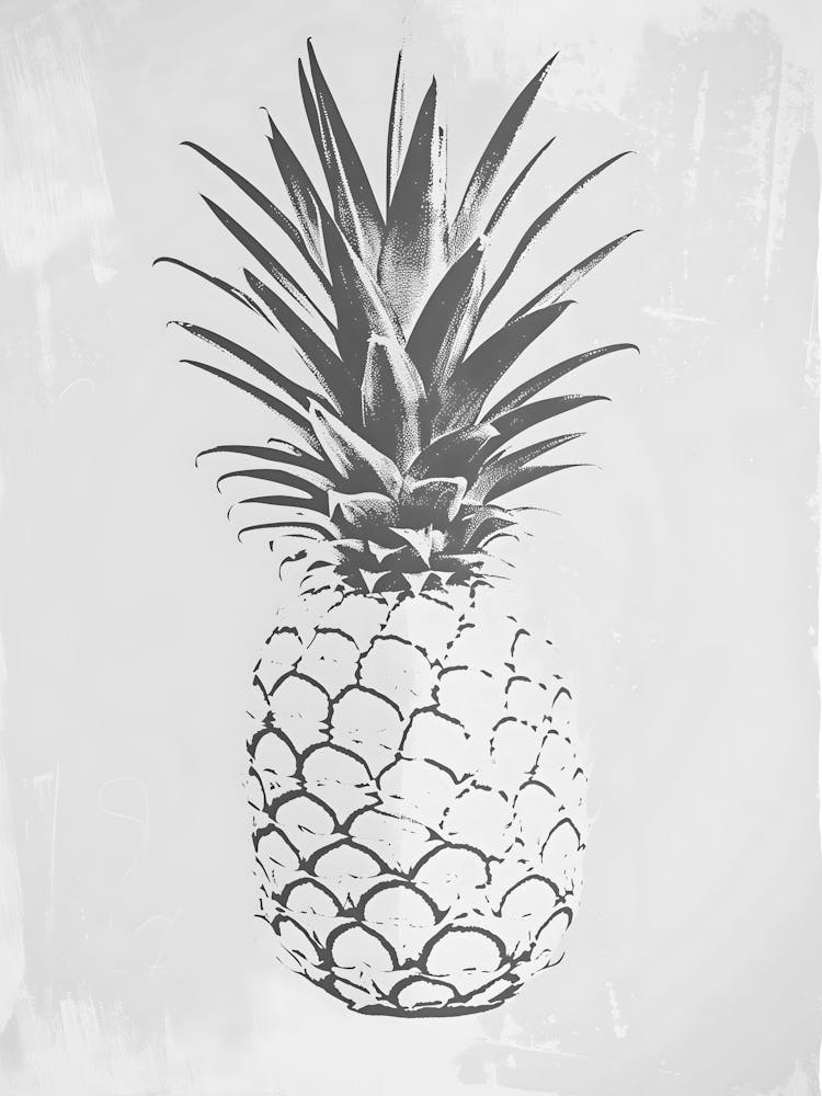 Pineapple Canvas Print