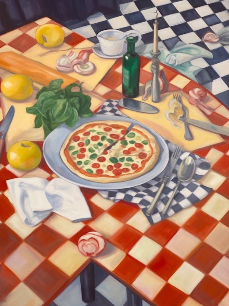 Pizza Quattro Formaggi - Nature Morte