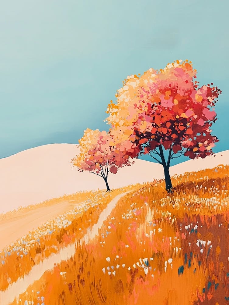 Autumn Trees Canvas Print