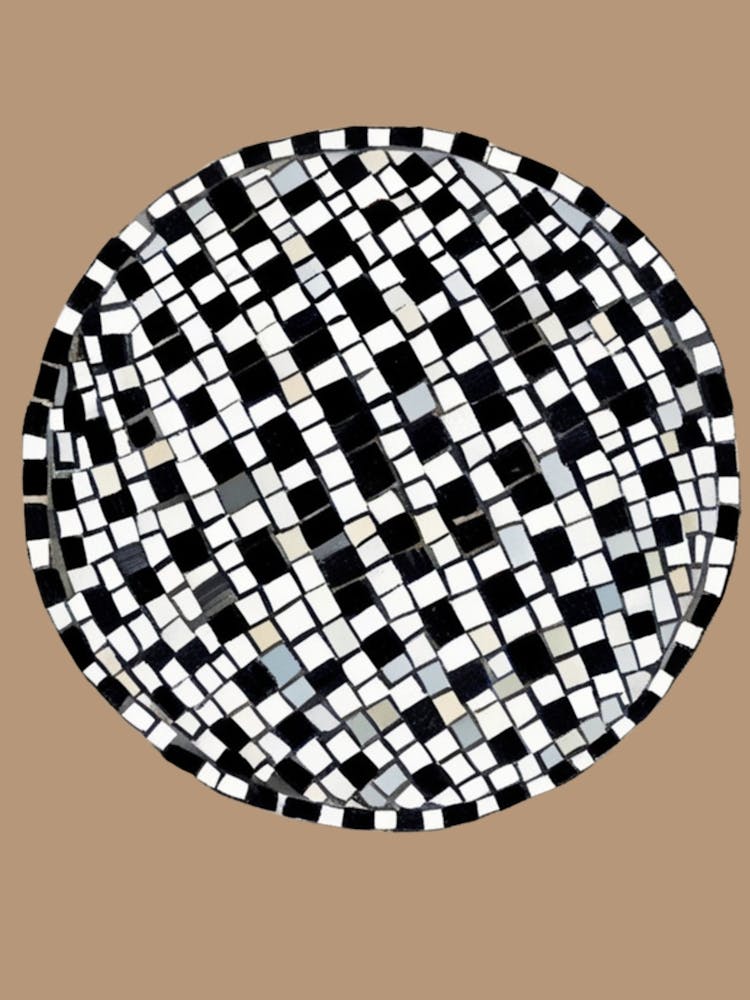 Mosaic - Black And White