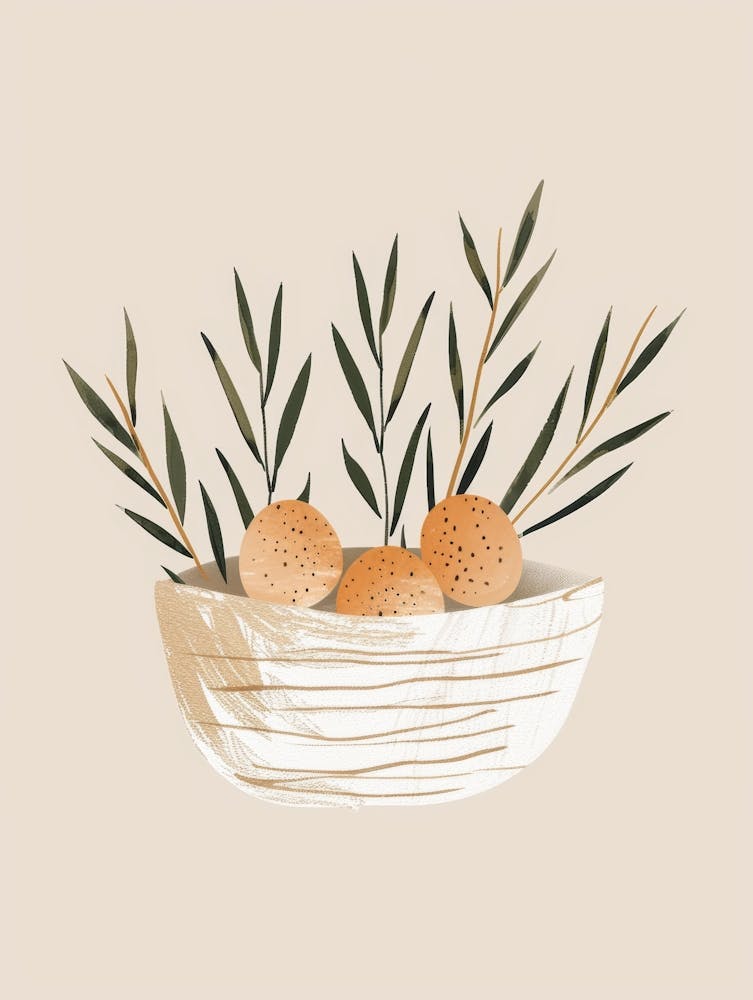 Olives In A Bowl