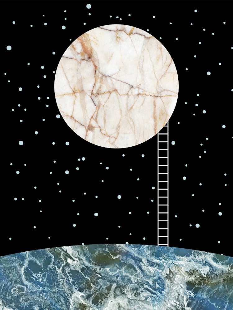 Ladder to the Moon Art