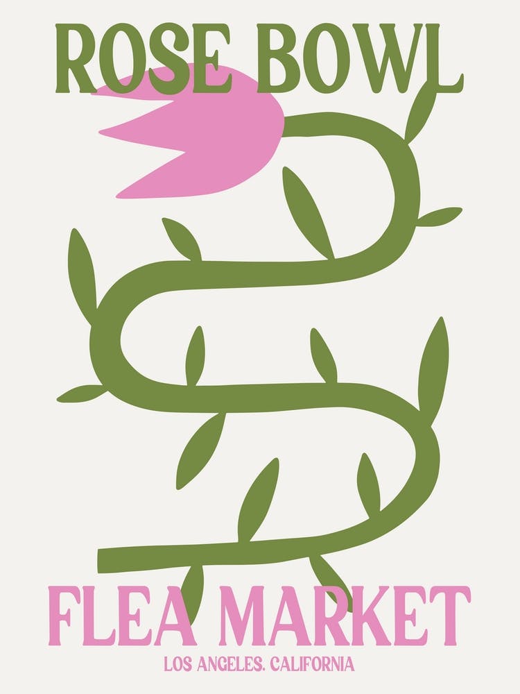 Rosebowl Pink California