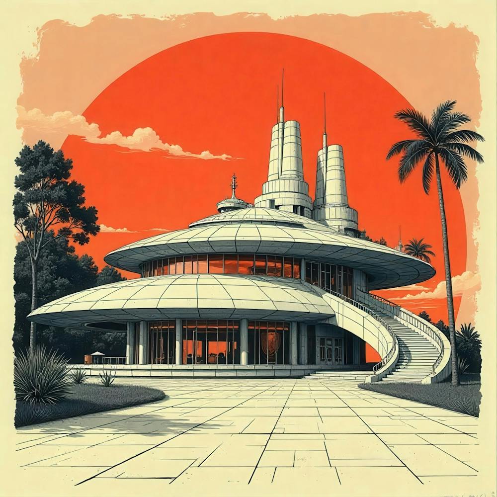 Futurist Building
