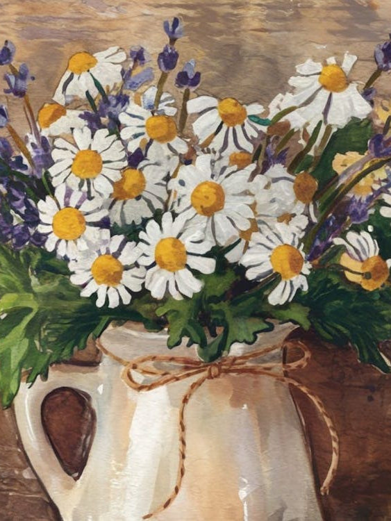Charming Chamomile Still Life - Floral