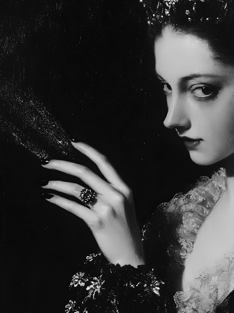 Lady In Black 1