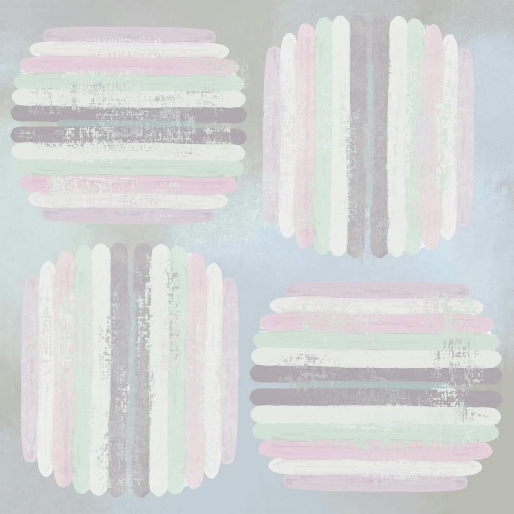 Abstract Pastel Stripes 
