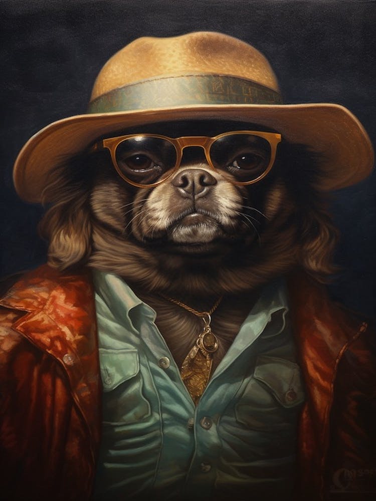 Gangster Dog Tibetan Spaniel 3