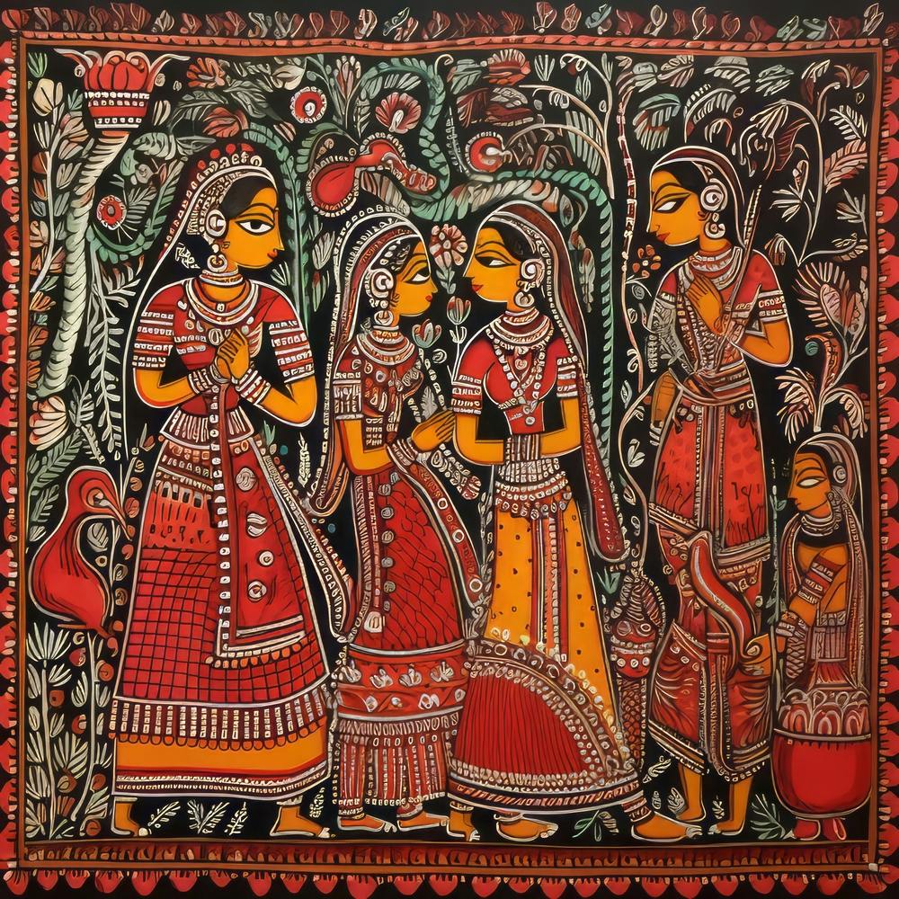 Indian Women By artistai