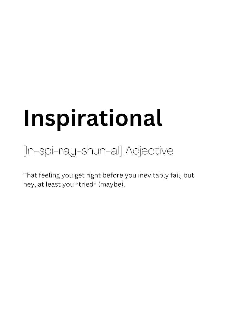 Signification de la définition inspirante