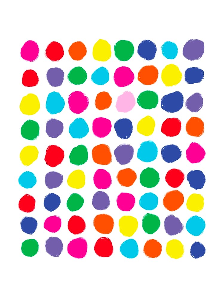 Rainbow Spotty Dots