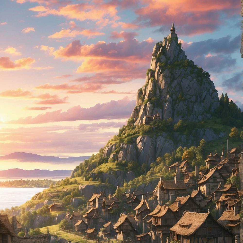 Village In The Mountains
