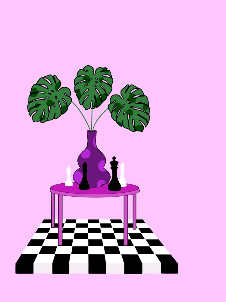Chess Board Plant