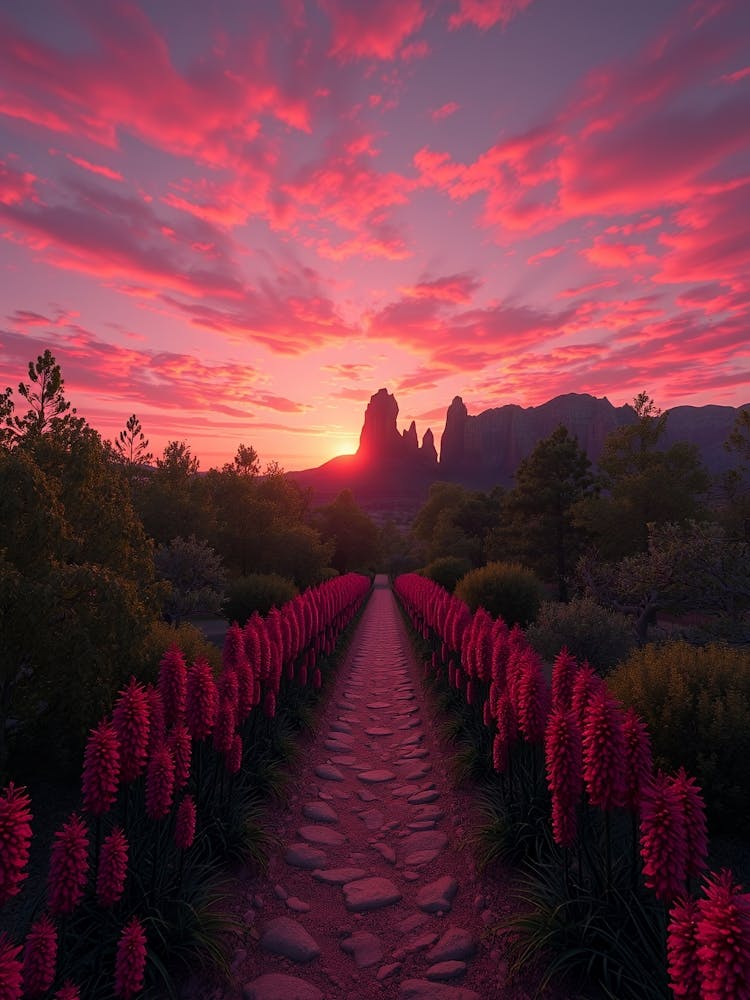Sunset In The Desert 5