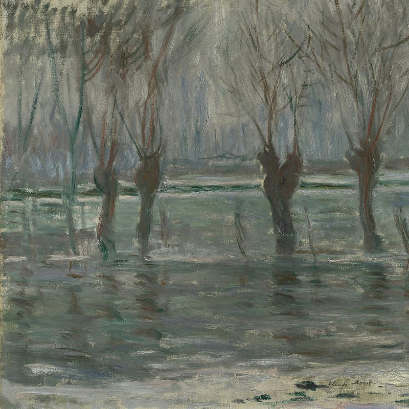Flood Waters, Claude Monet Square